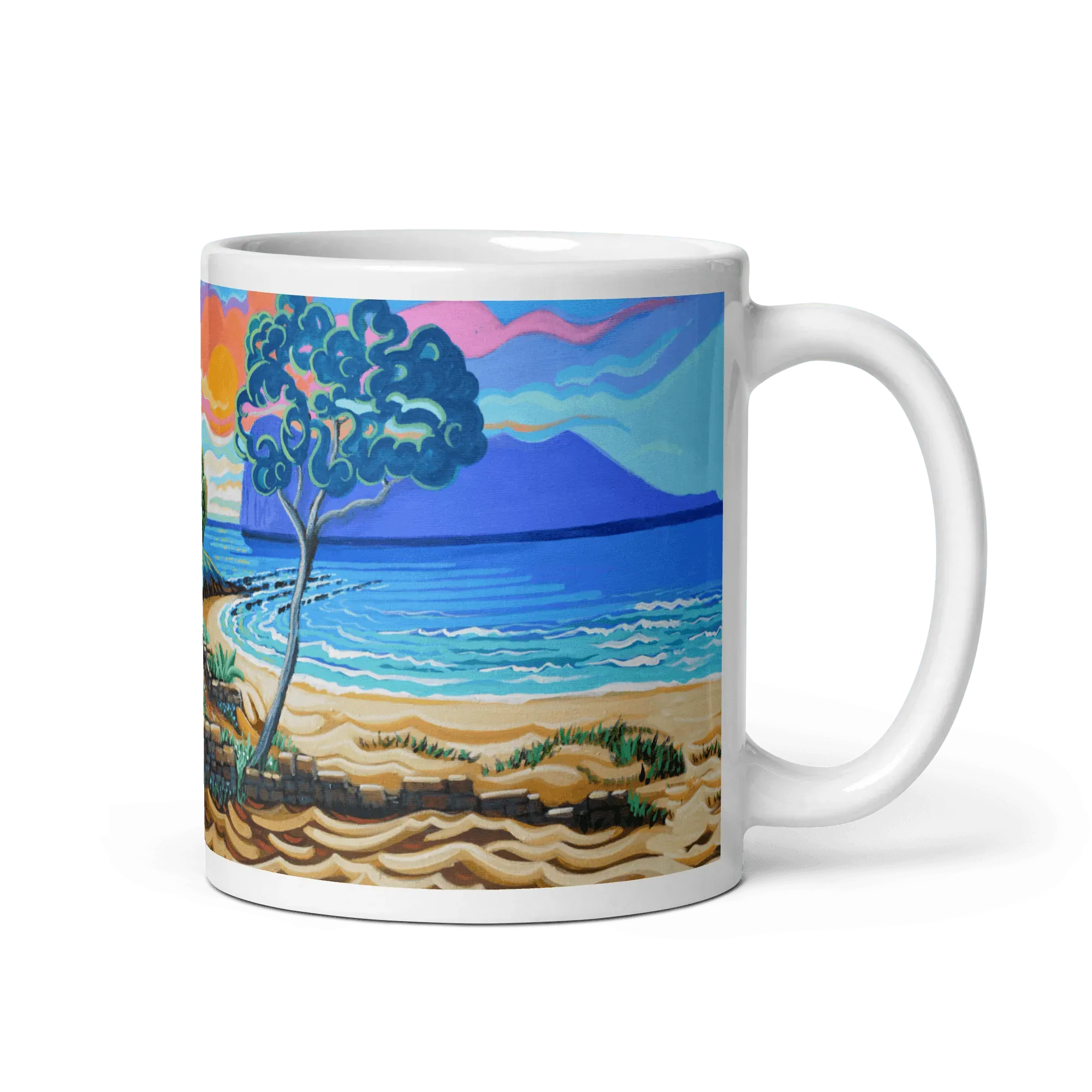 N148 - Carteia - Puente Mayorga - Mug Panorama - Arte Caballero