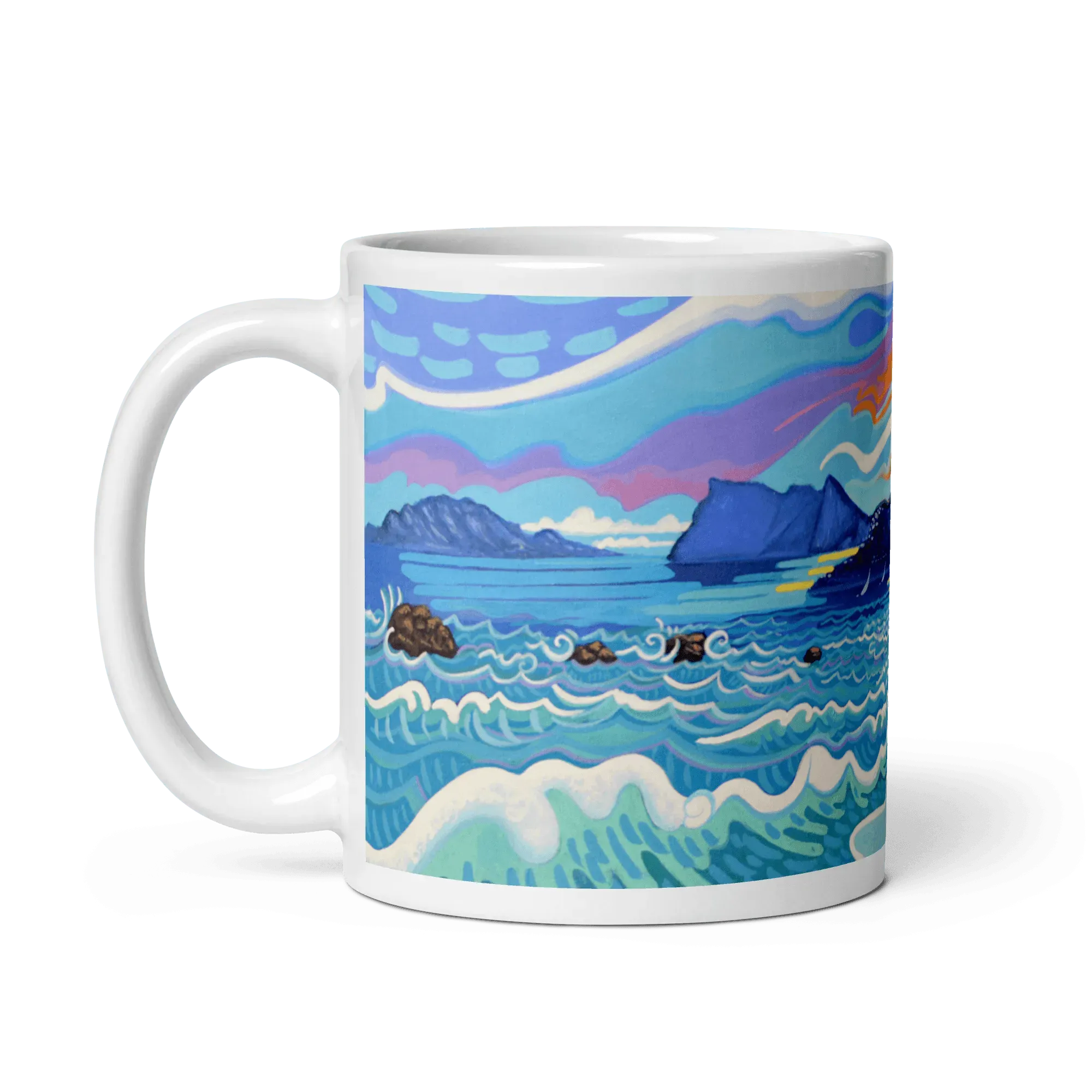 N149 - The Salt Tower - Casares - Mug Panorama - Arte Caballero