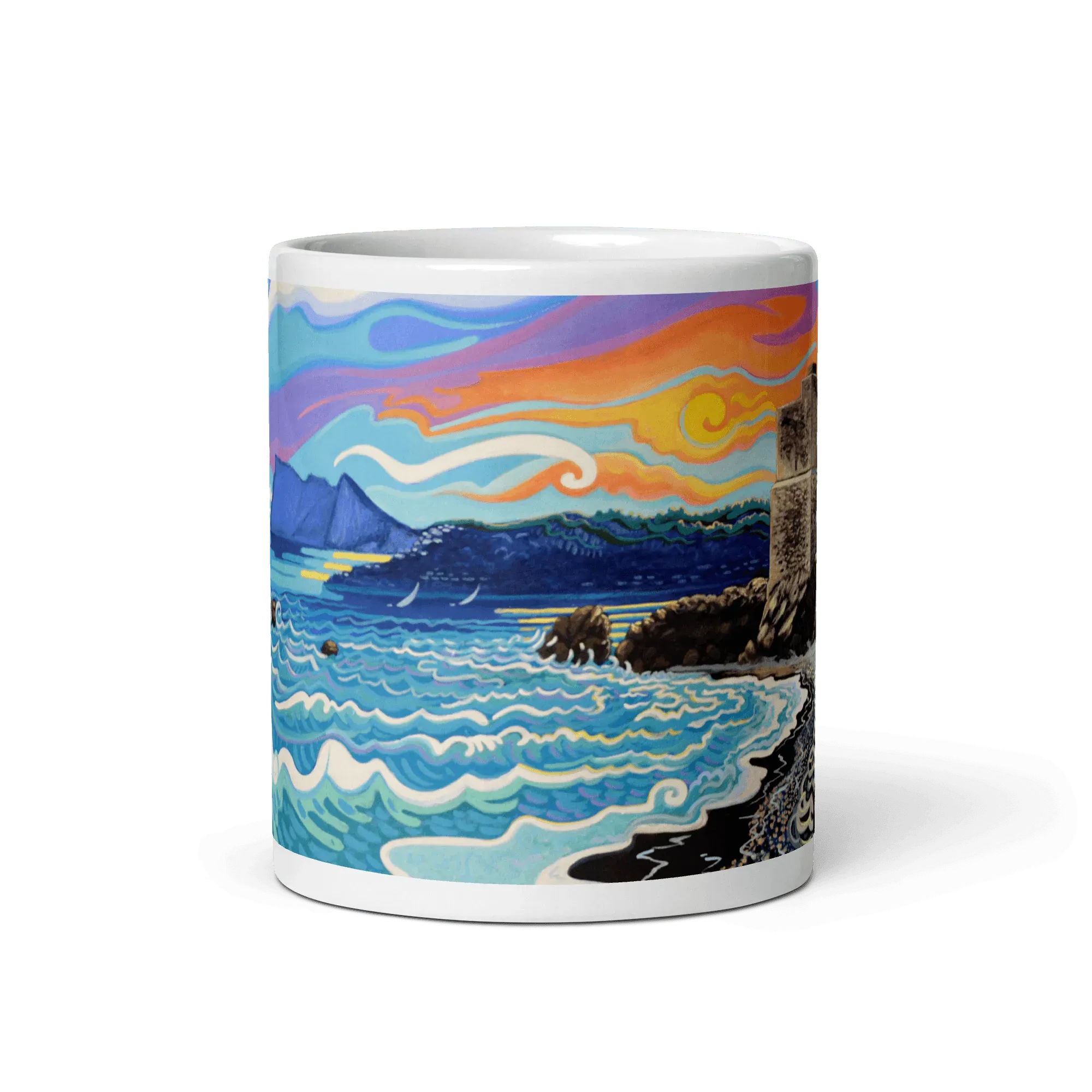 N149 - The Salt Tower - Casares - Mug Panorama - Arte Caballero