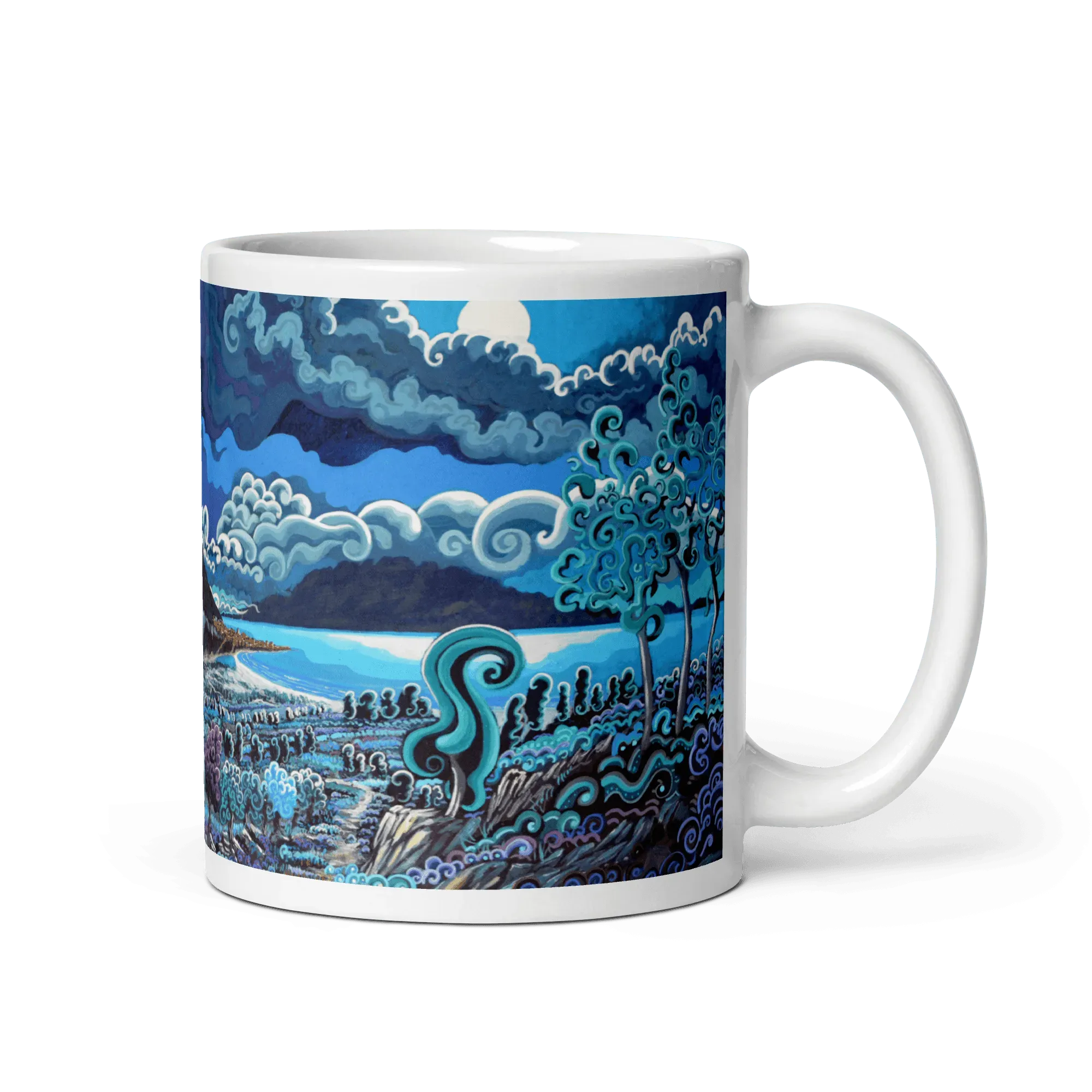 N15 - Night Wanderer - Mug Panorama - Arte Caballero