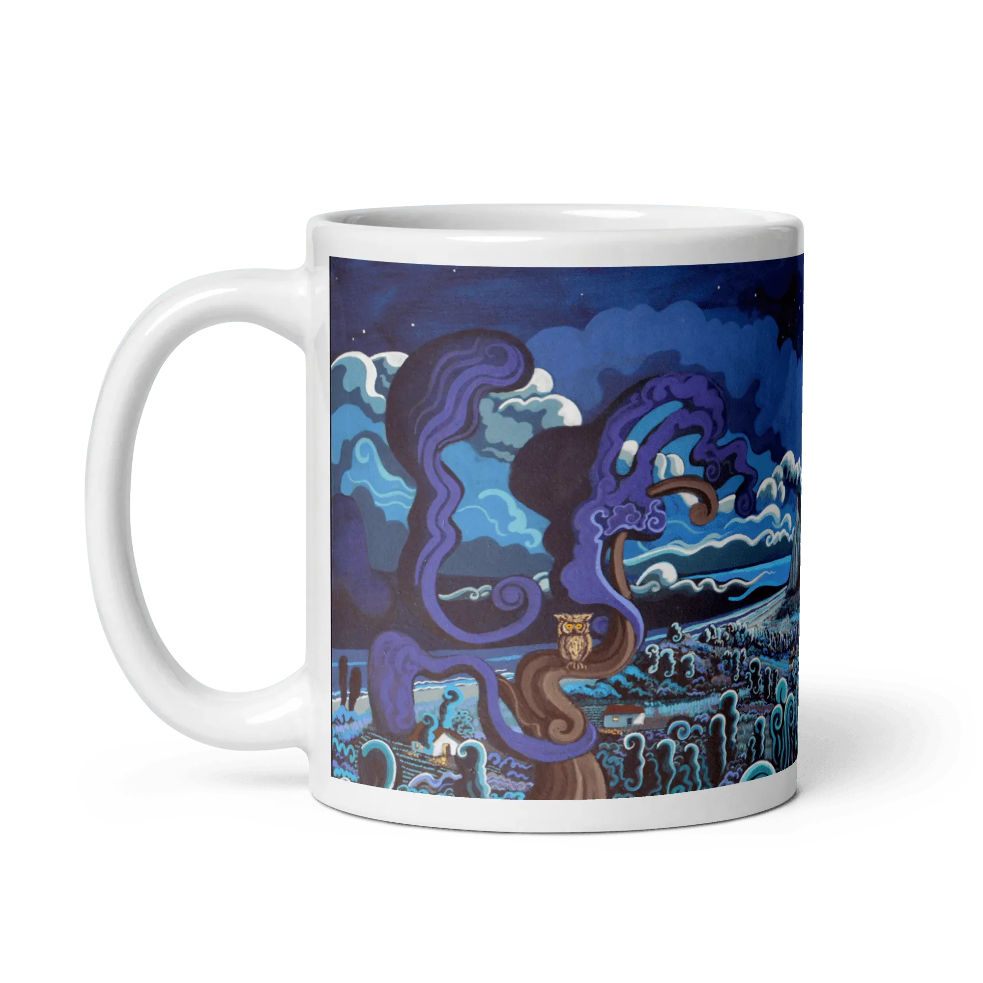 N15 - Night Wanderer - Mug Panorama - Arte Caballero
