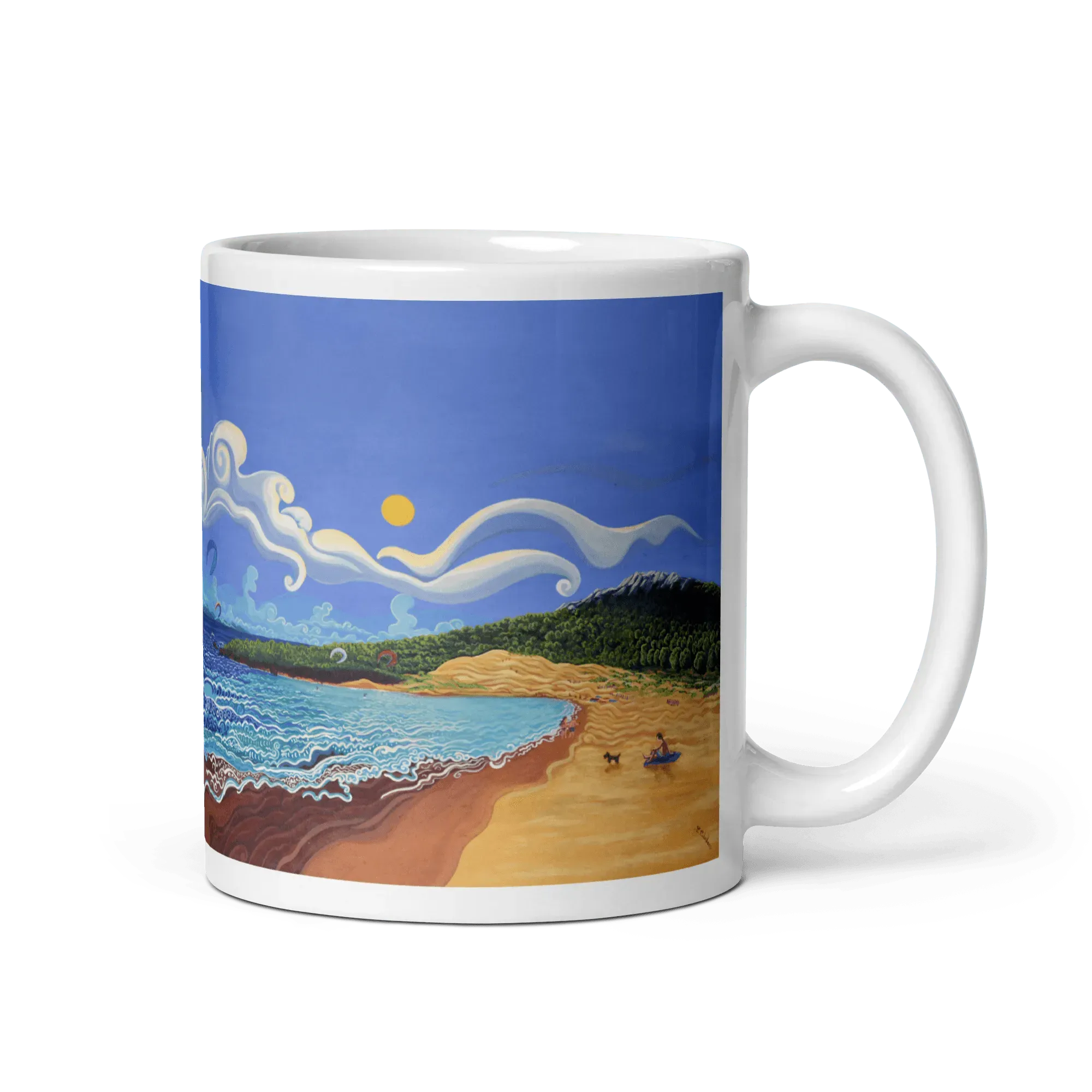 N16 - Tarifa - Mug Panorama - Arte Caballero