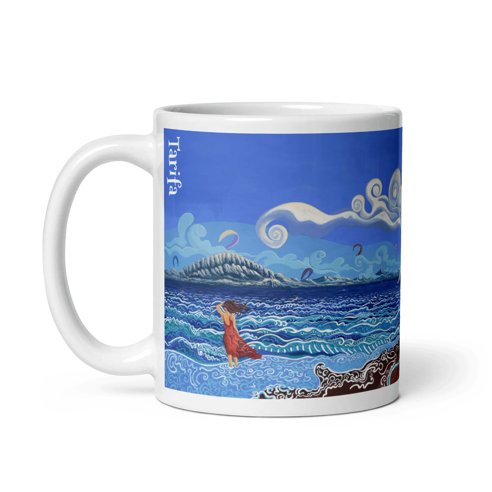 N16 - Tarifa - Mug Panorama - Arte Caballero
