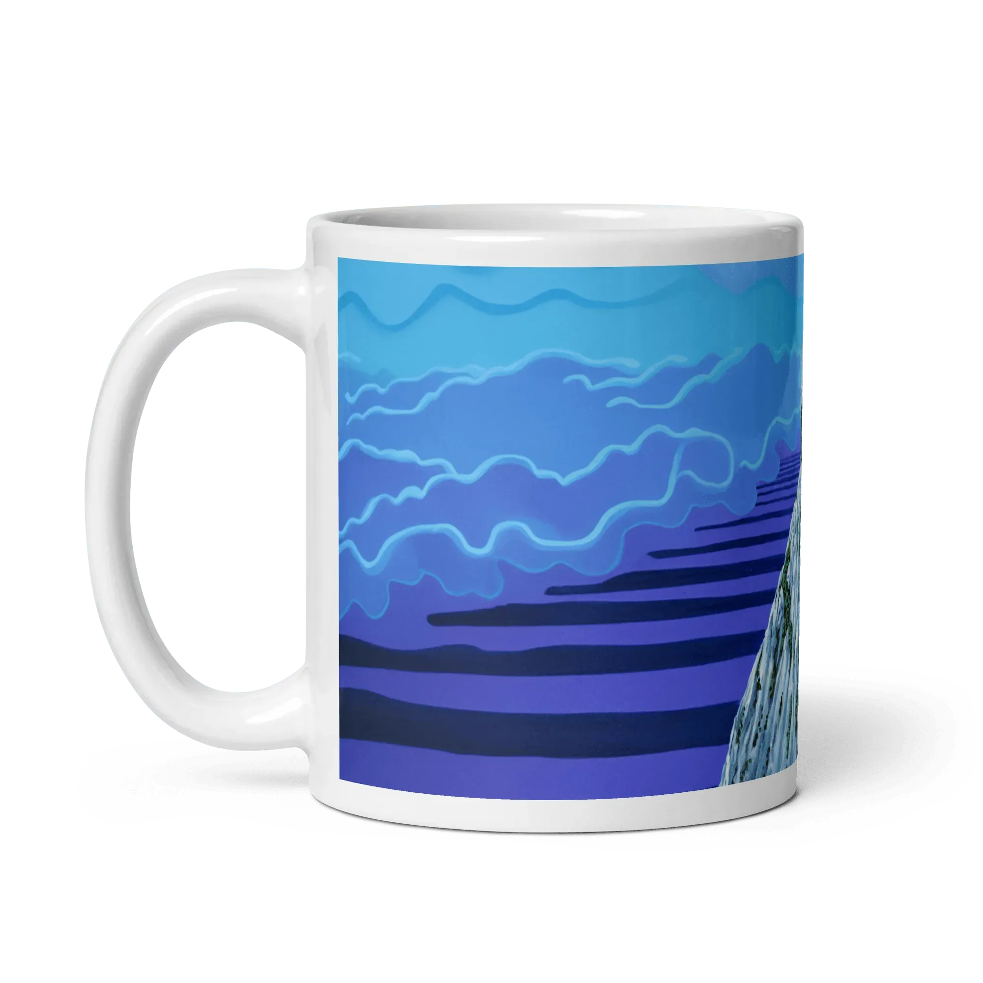 N19 - Top of the Rock - Mug Panorama - Arte Caballero