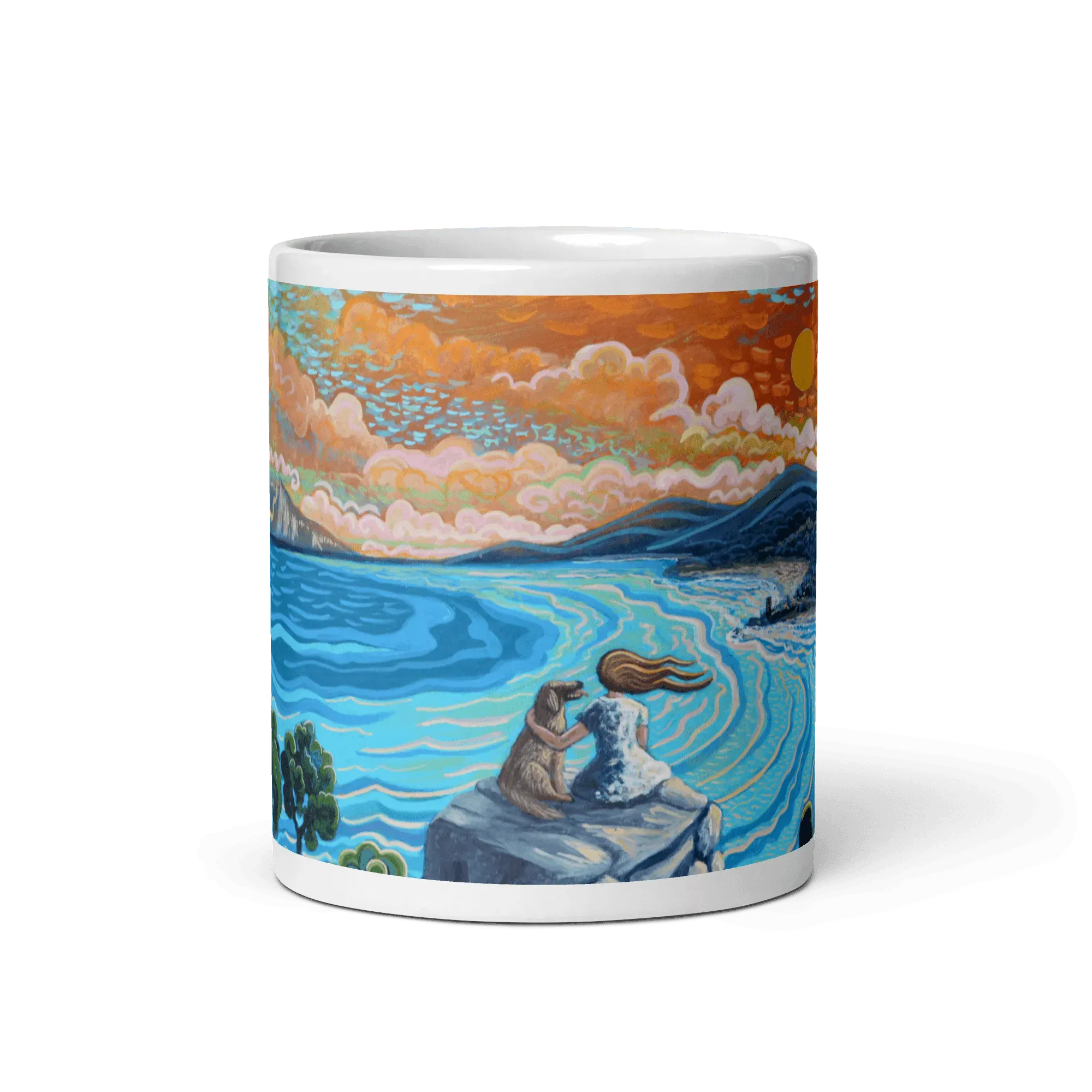 N2 - My Best Friend - Punta Chullera - Mug Panorama - Arte Caballero