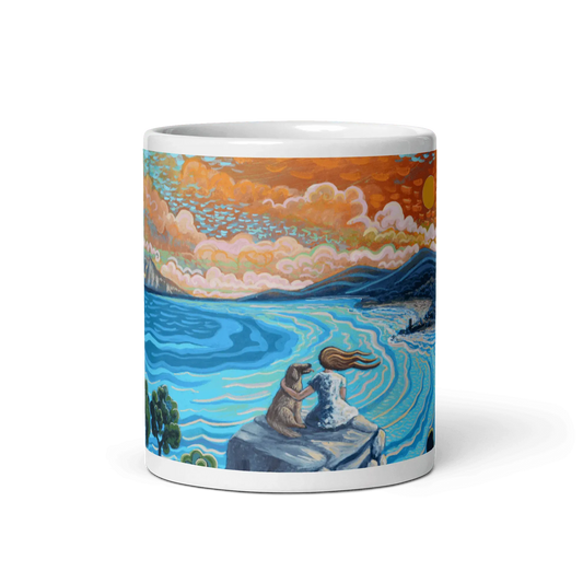 N2 - My Best Friend - Punta Chullera - Mug Panorama - Arte Caballero