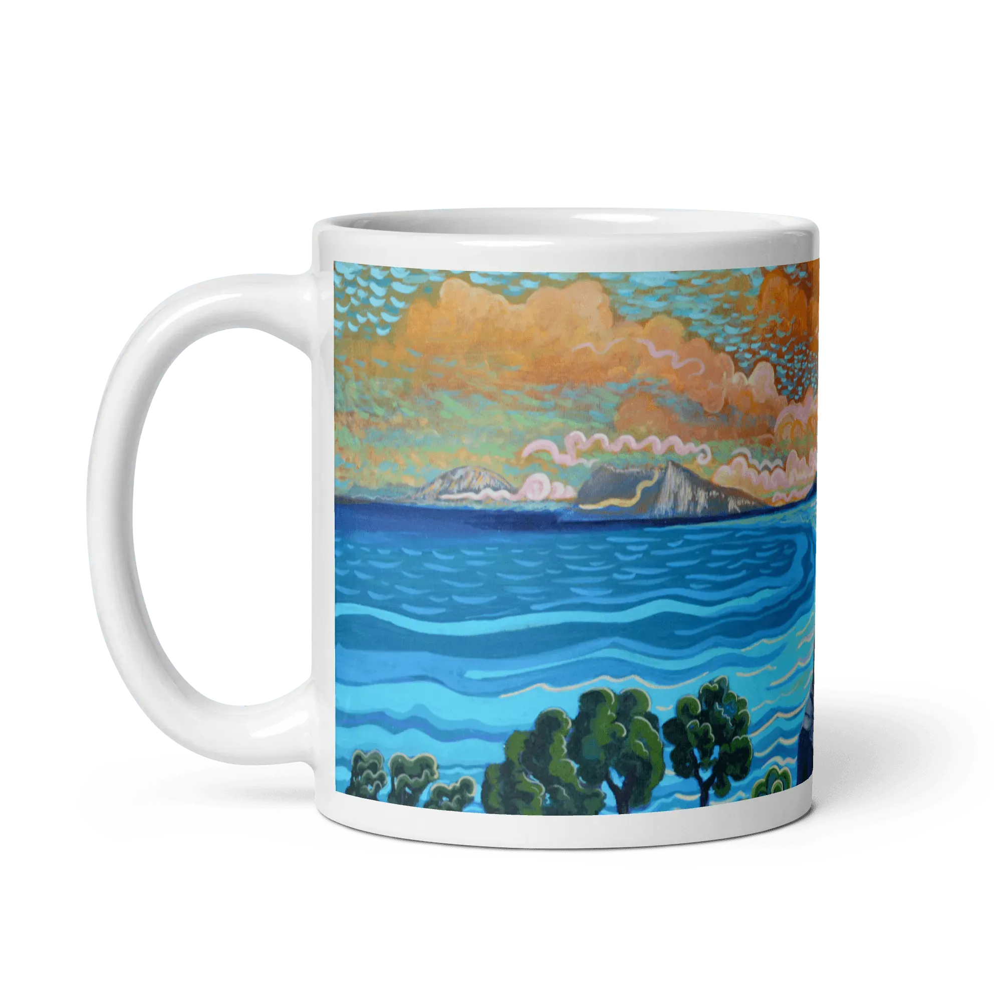 N2 - My Best Friend - Punta Chullera - Mug Panorama - Arte Caballero