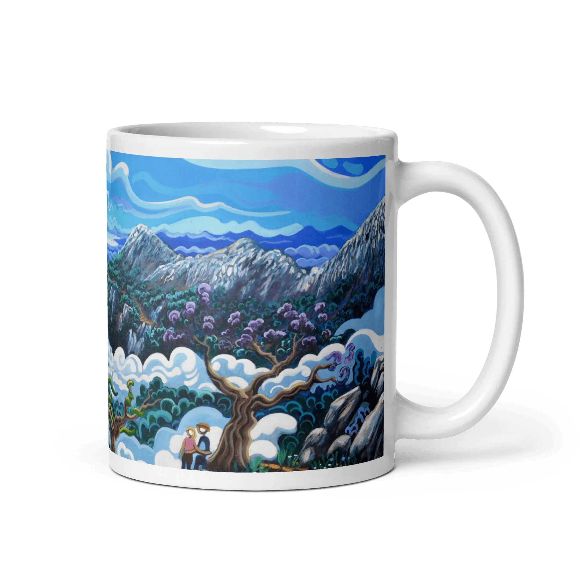 N201 - Sierra Crestelina - Casares - Mug Panorama - Arte Caballero