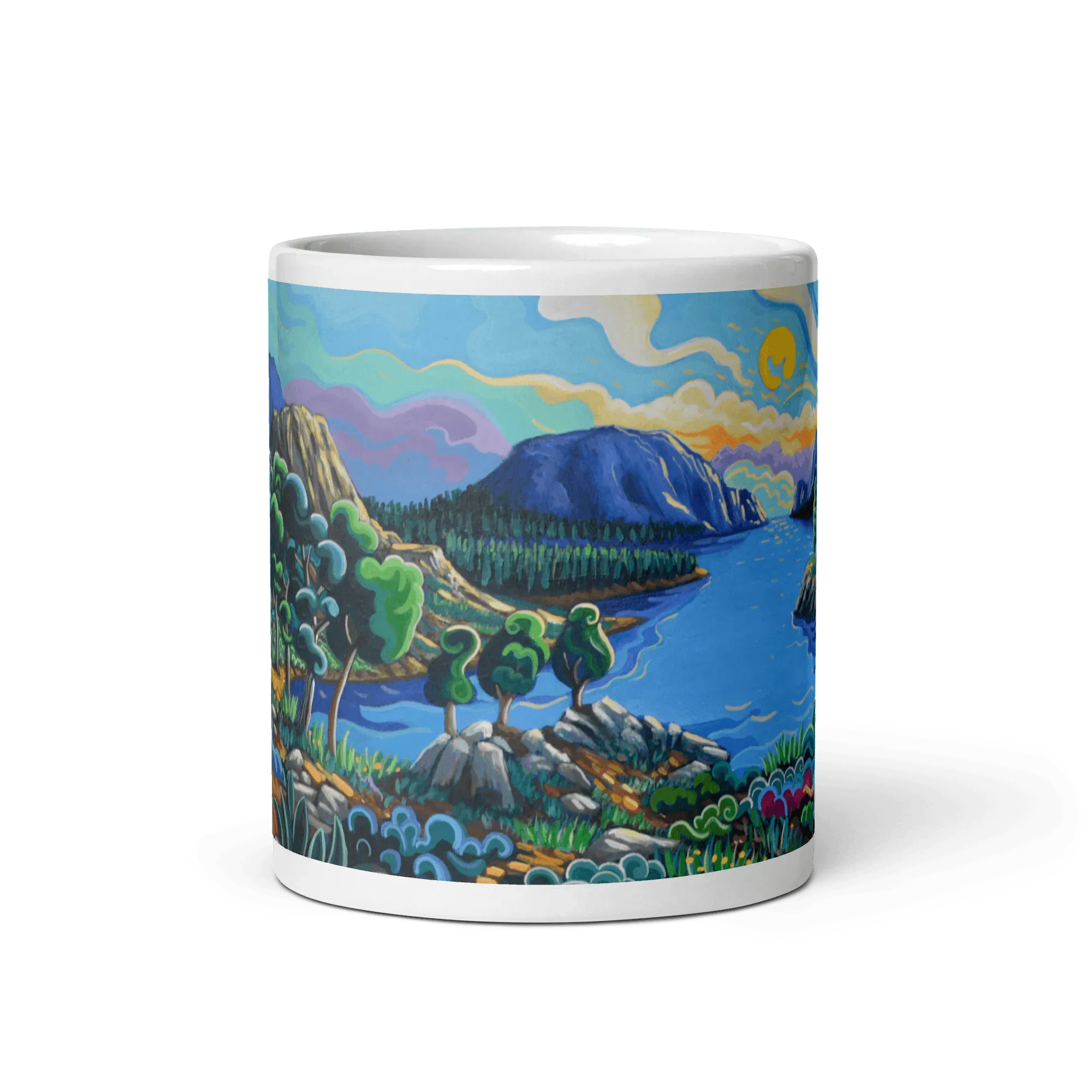 N202 - Norwegian Dreamscape - Mug Panorama - Arte Caballero