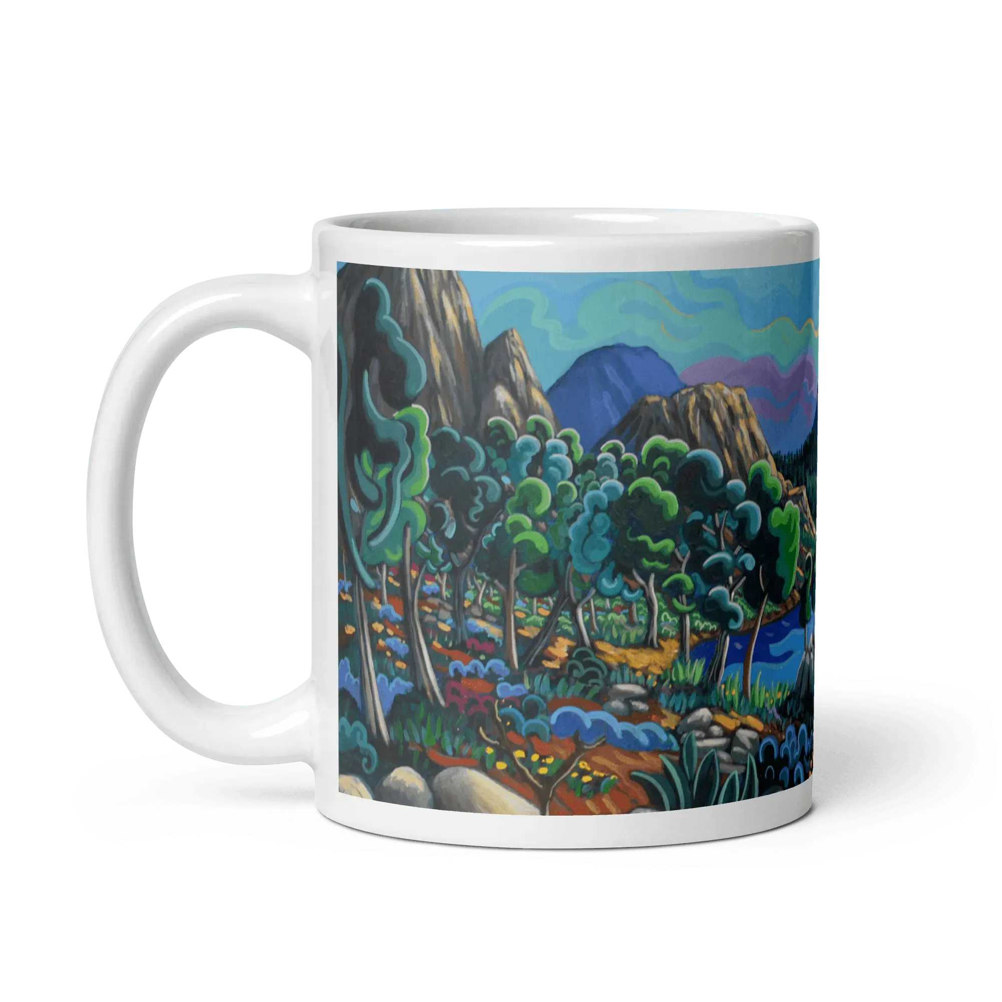 N202 - Norwegian Dreamscape - Mug Panorama - Arte Caballero