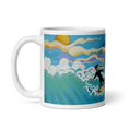 Load image into Gallery viewer, N204 - Surfing - El Palmar - Mug Panorama - Arte Caballero
