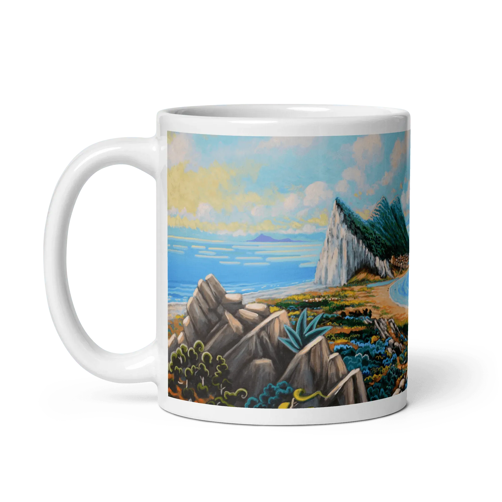 N205 - The Queen's chair - Mug Panorama - Arte Caballero