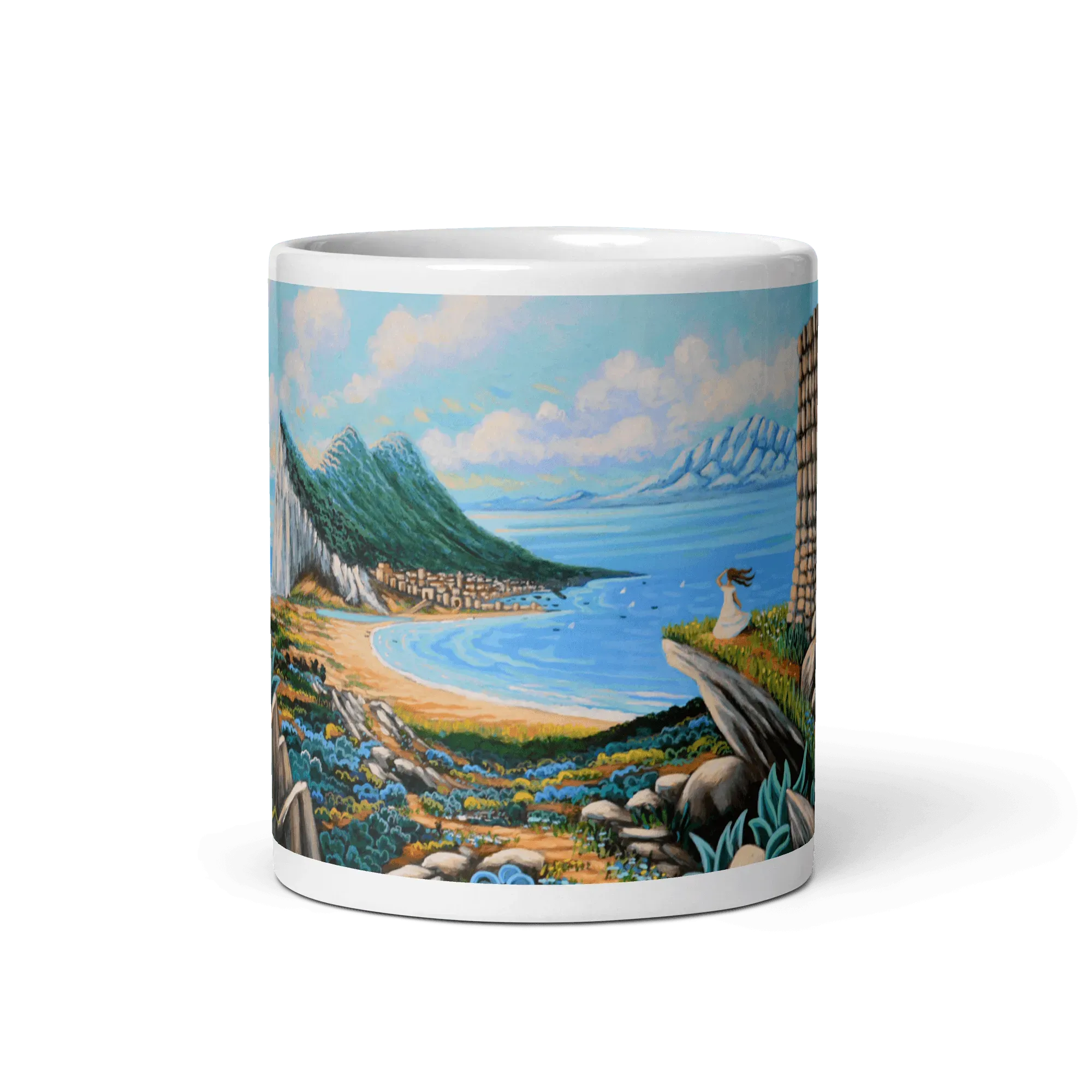 N205 - The Queen's chair - Mug Panorama - Arte Caballero