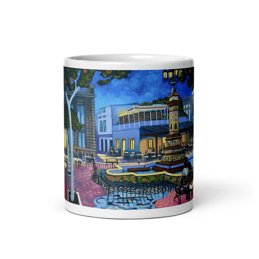 N207 - Plaza Cruz Herrera - Mug Panorama - Arte Caballero