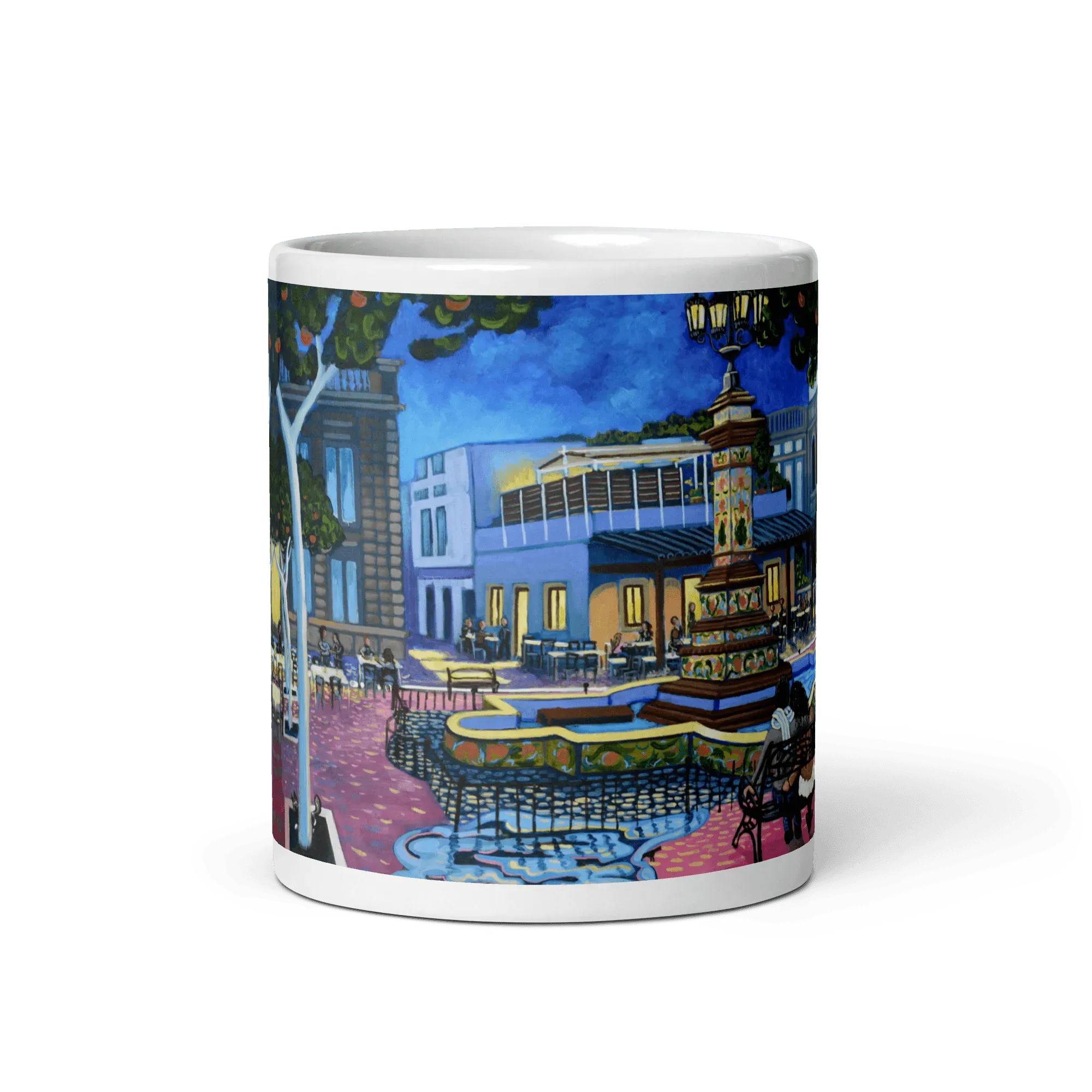 N207 - Plaza Cruz Herrera - Mug Panorama - Arte Caballero