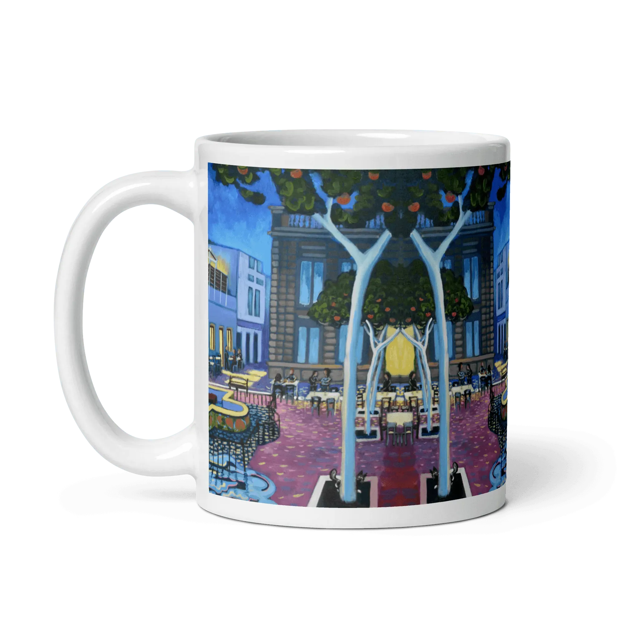 N207 - Plaza Cruz Herrera - Mug Panorama - Arte Caballero