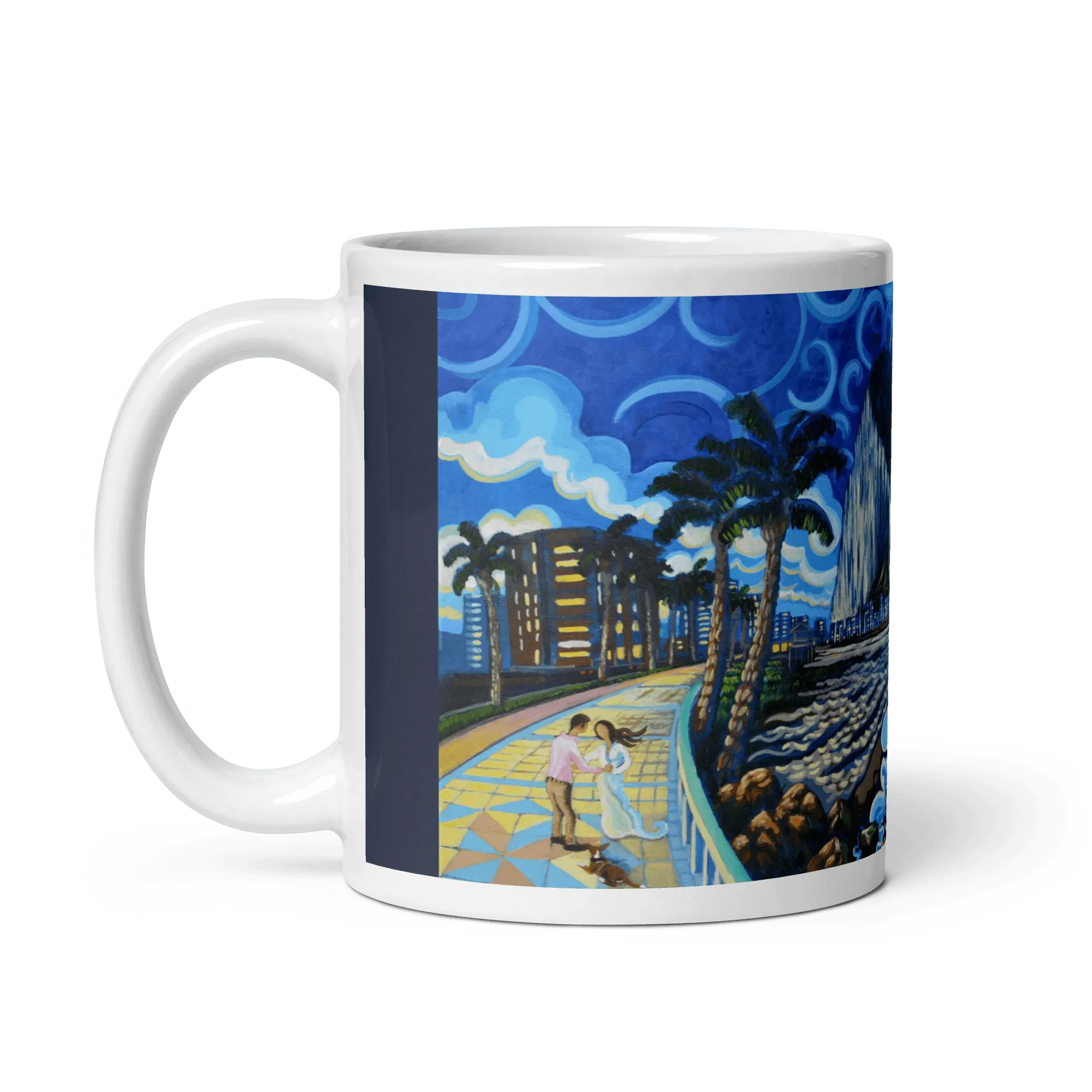 N209 - Poniente Walk - Mug Panorama - Arte Caballero
