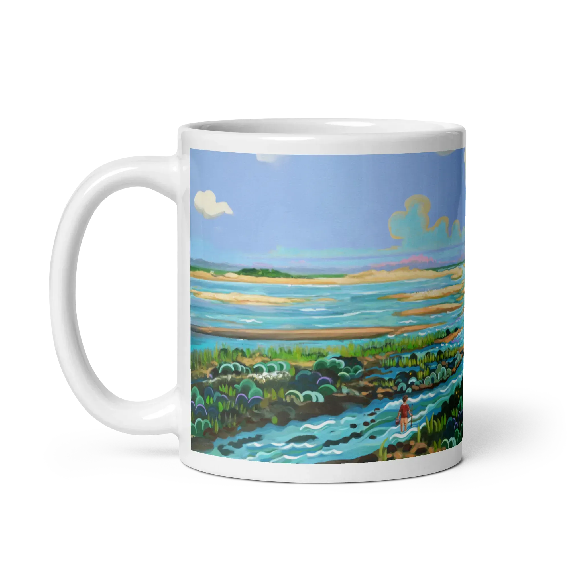 N211 - Cacela Velha - Algarve - Mug Panorama - Arte Caballero