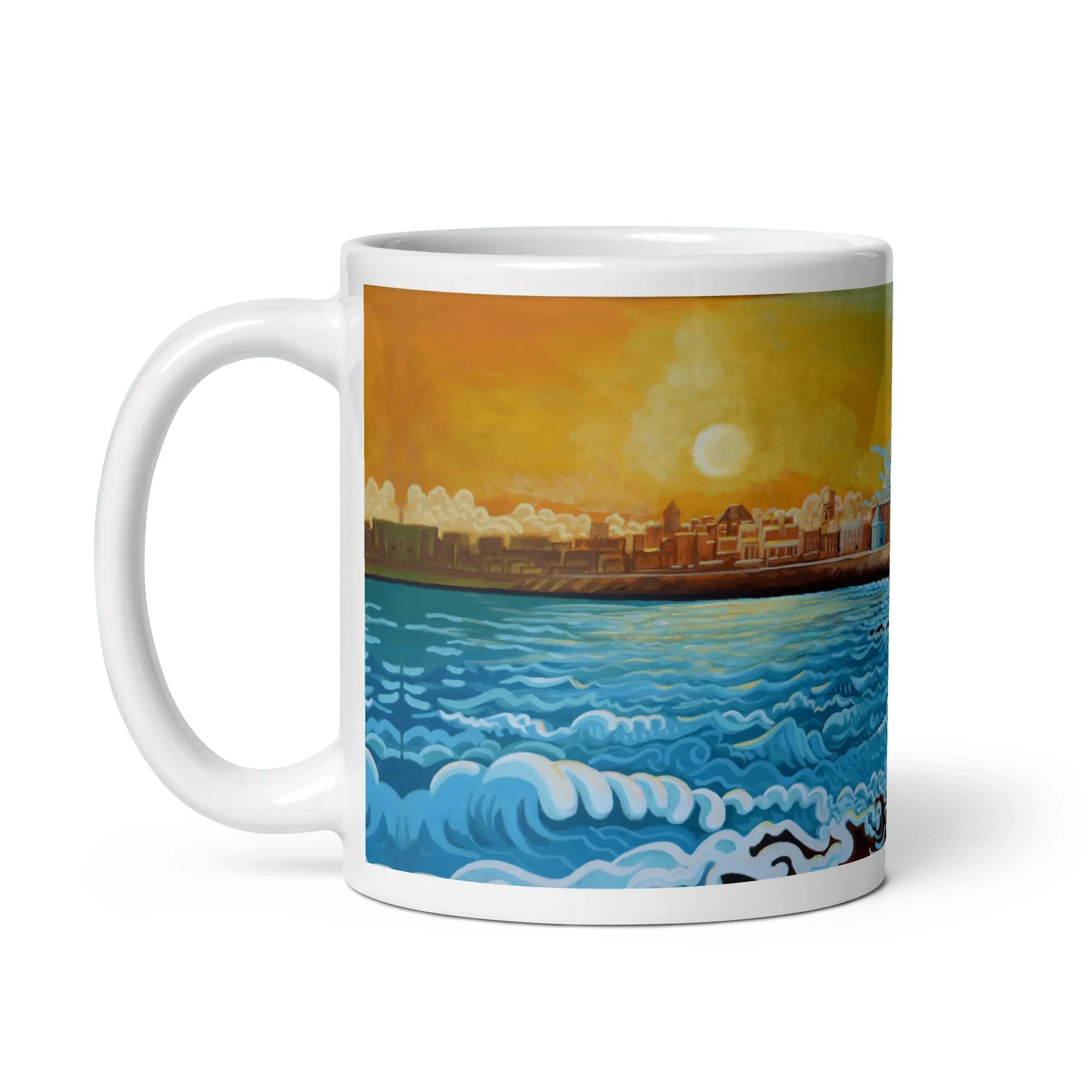 N212 - Cadiz - Mug Panorama - Arte Caballero