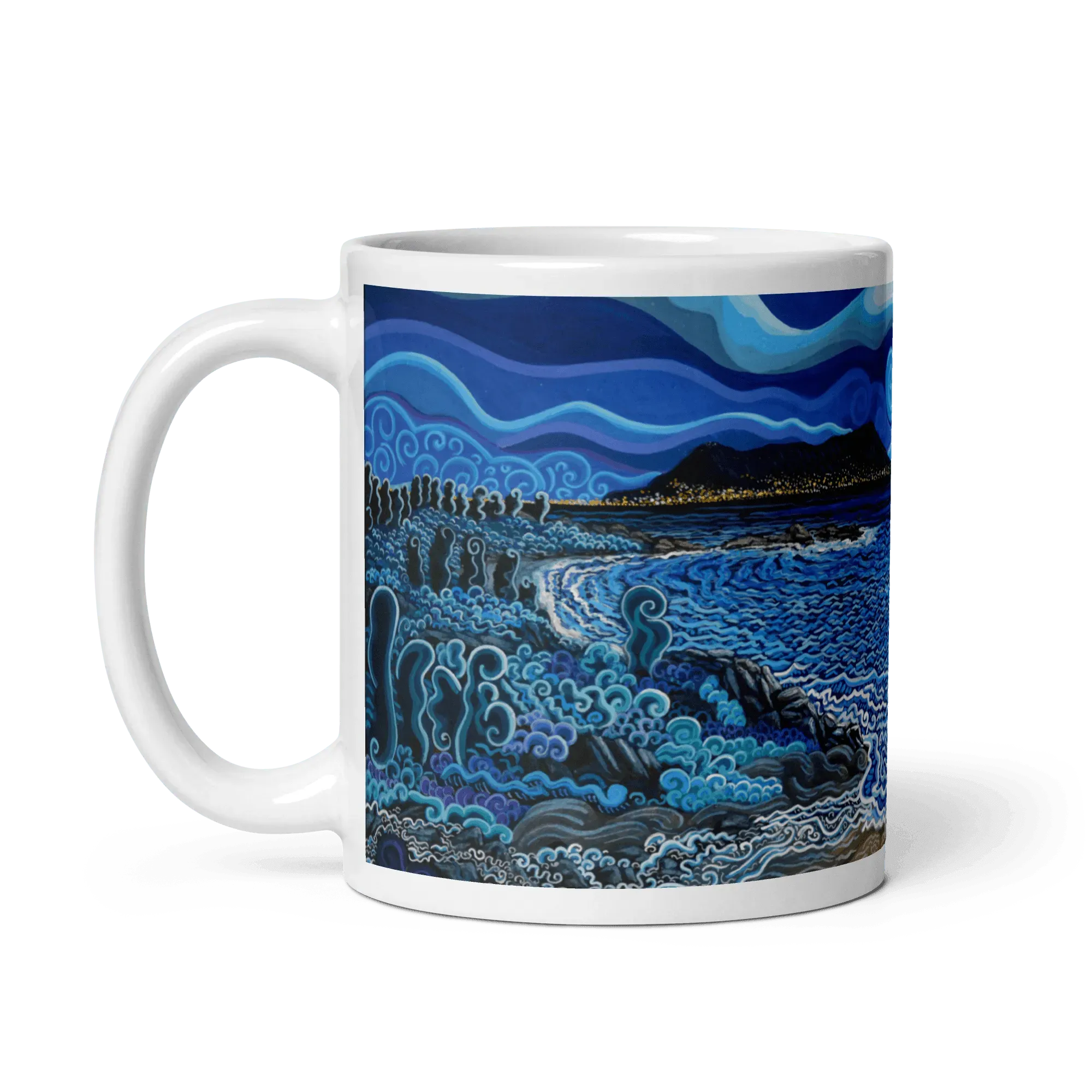 N23 - Punta Carnero - Algeciras - Mug Panorama - Arte Caballero