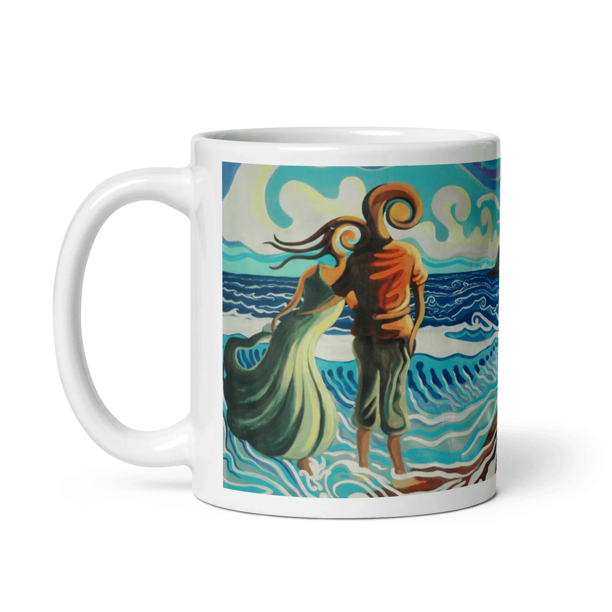 N27 - Alcaidesa Beach - Mug Panorama - Arte Caballero