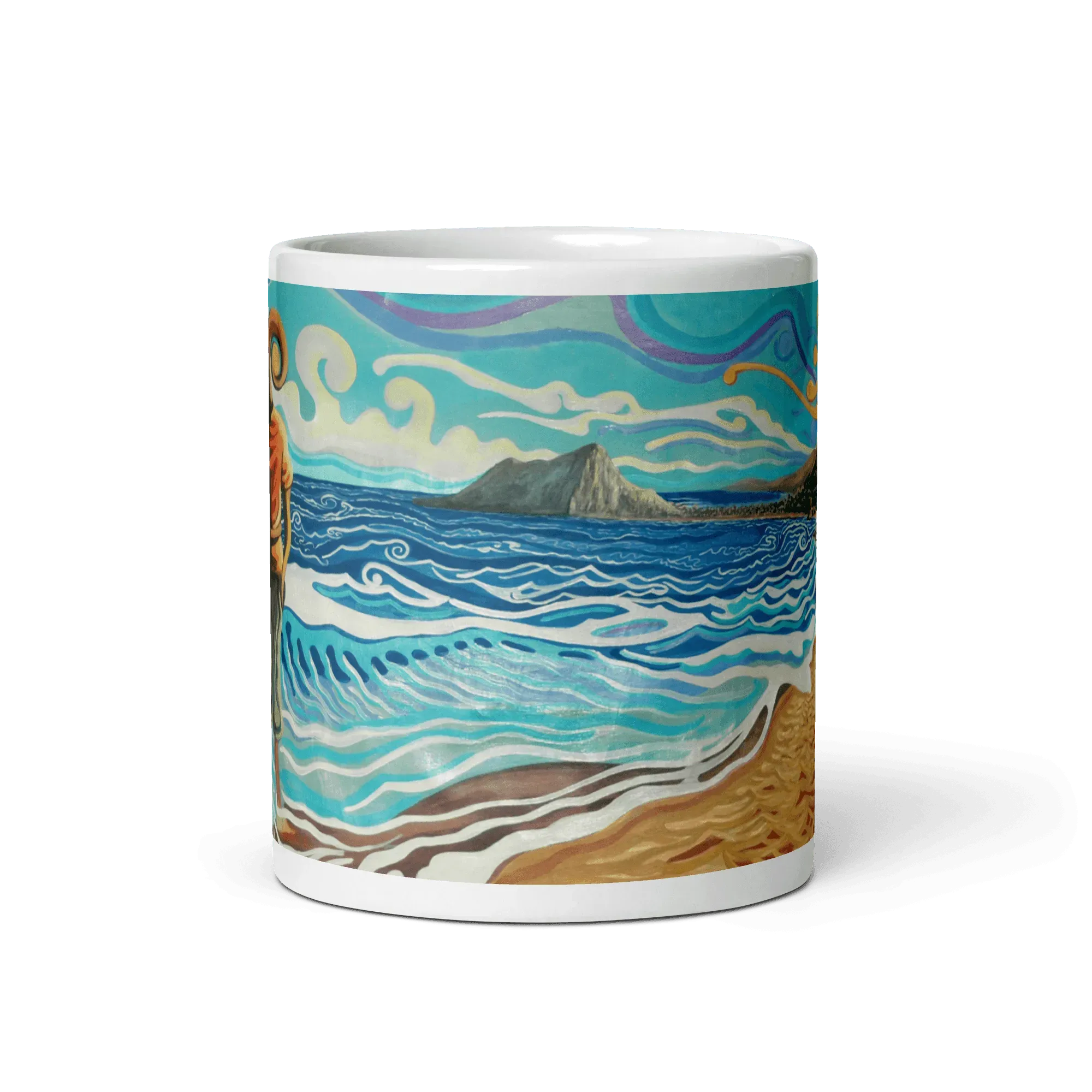 N27 - Alcaidesa Beach - Mug Panorama - Arte Caballero