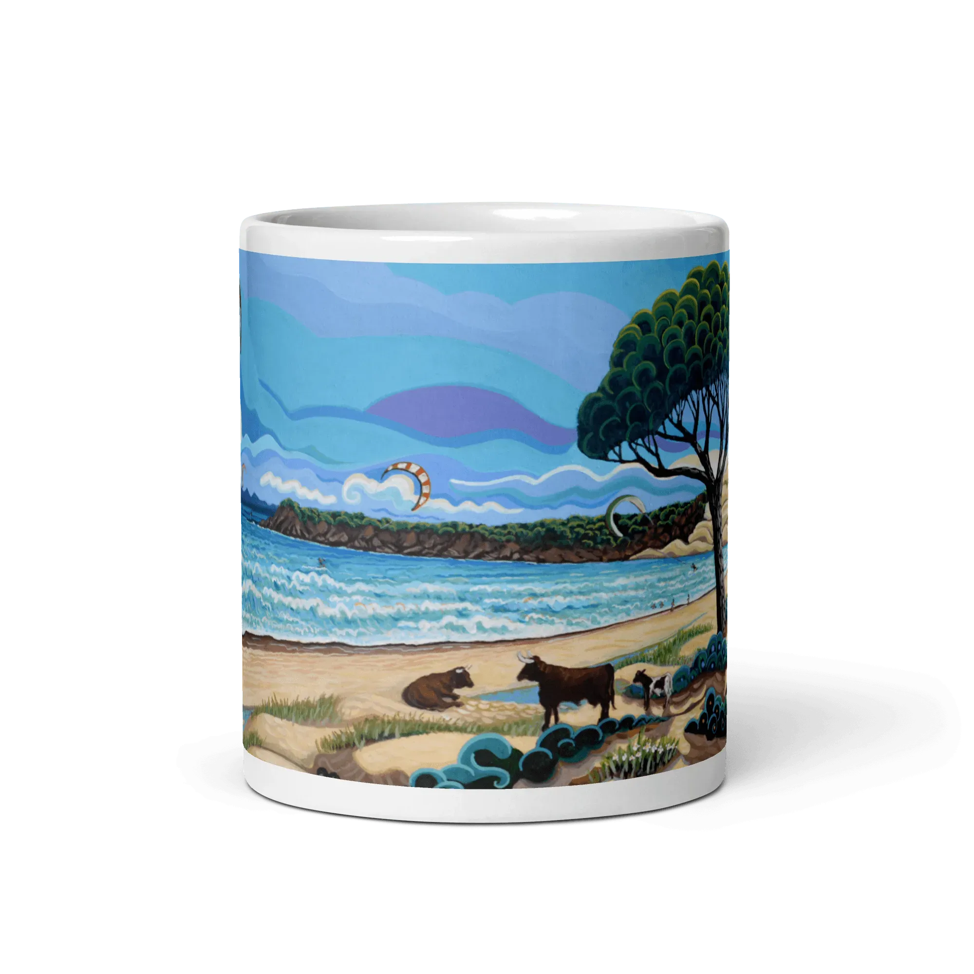 N3 - Bolonia - Tarifa - Mug Panorama - Arte Caballero