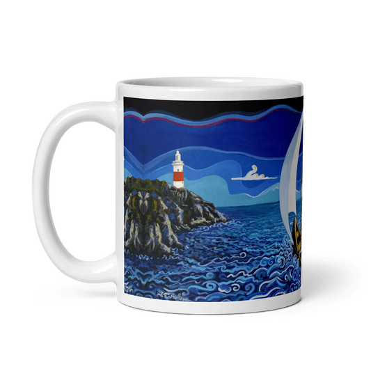N41 - The strait - Mug Panorama - Arte Caballero