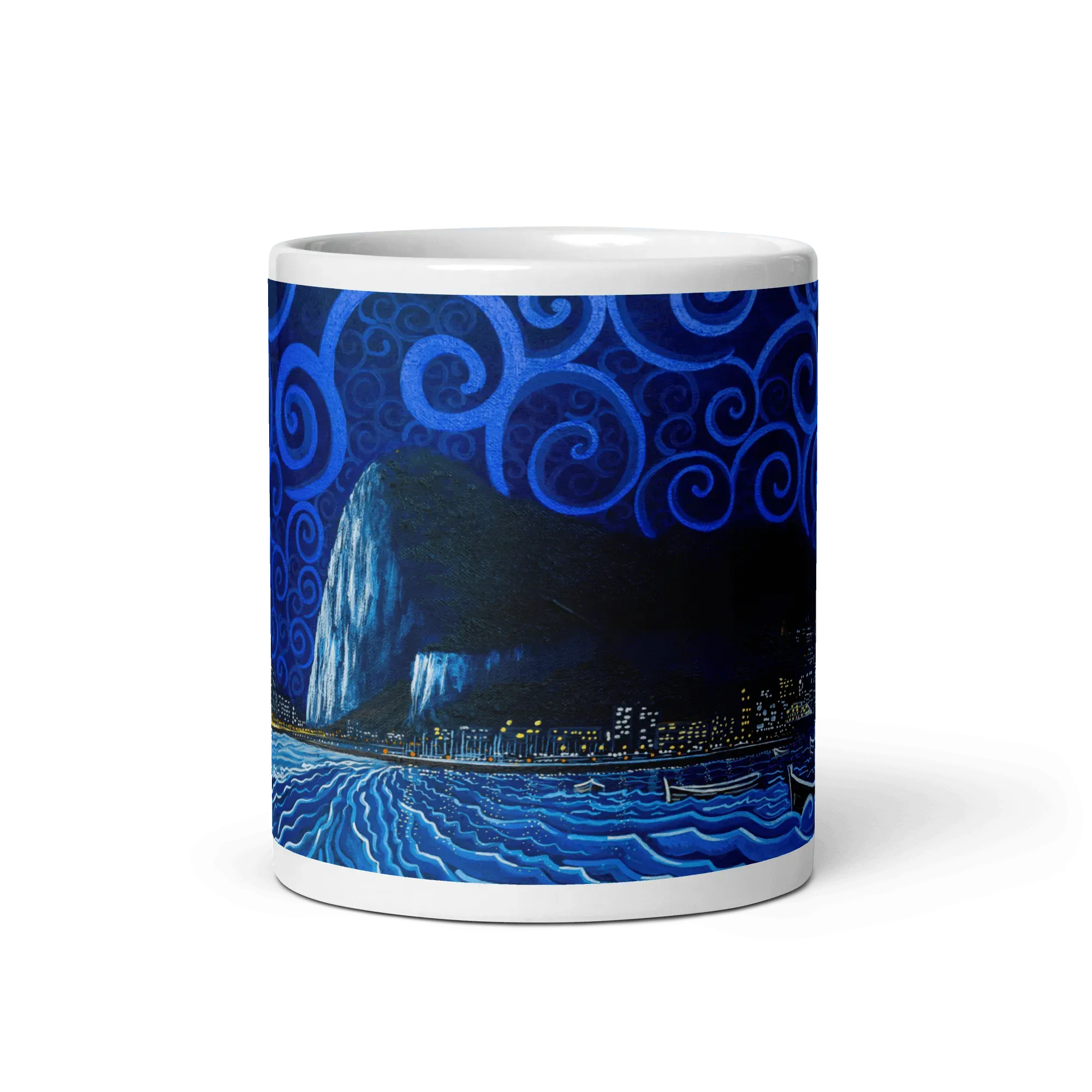 N48 - The bay - Mug Panorama - Arte Caballero
