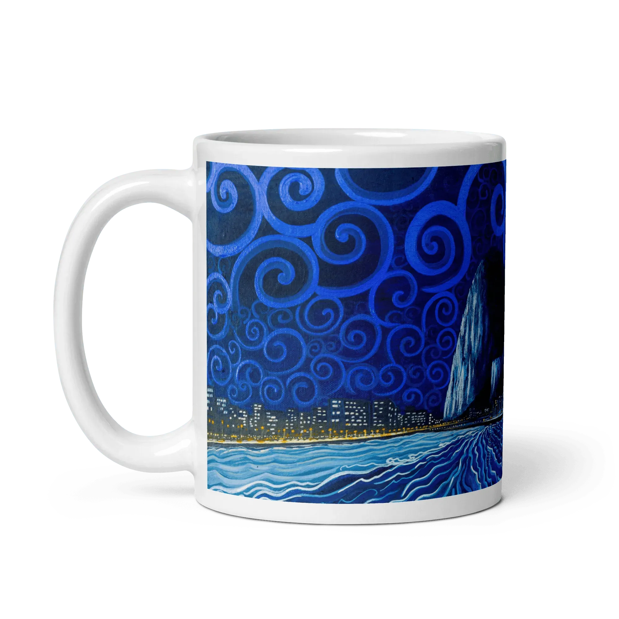 N48 - The bay - Mug Panorama - Arte Caballero