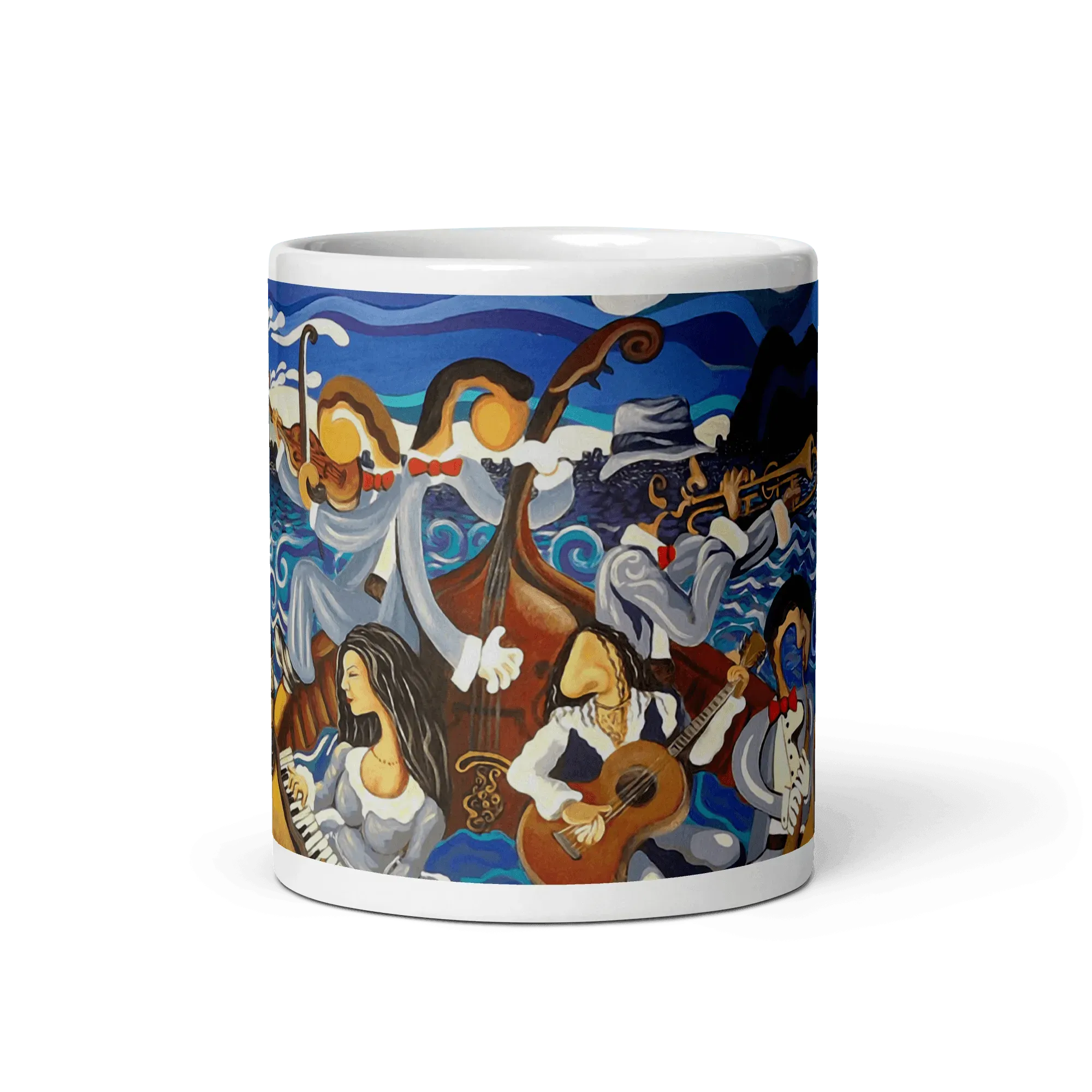 N58 - Strait Serenade - Mug Panorama - Arte Caballero