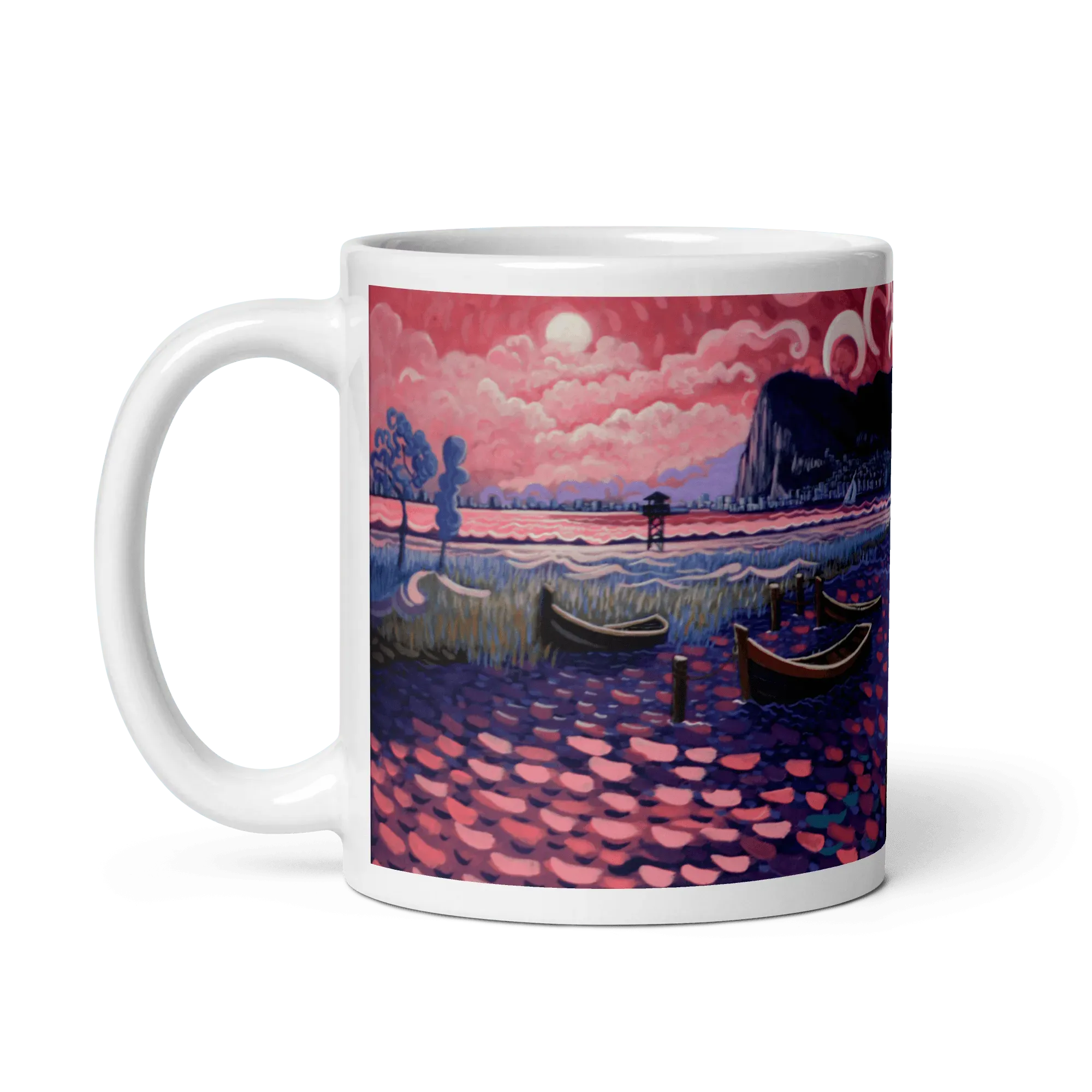 N60 - Rio Palmones marshes - Mug Panorama - Arte Caballero