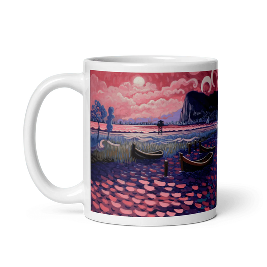 N60 - Rio Palmones marshes - Mug Panorama - Arte Caballero