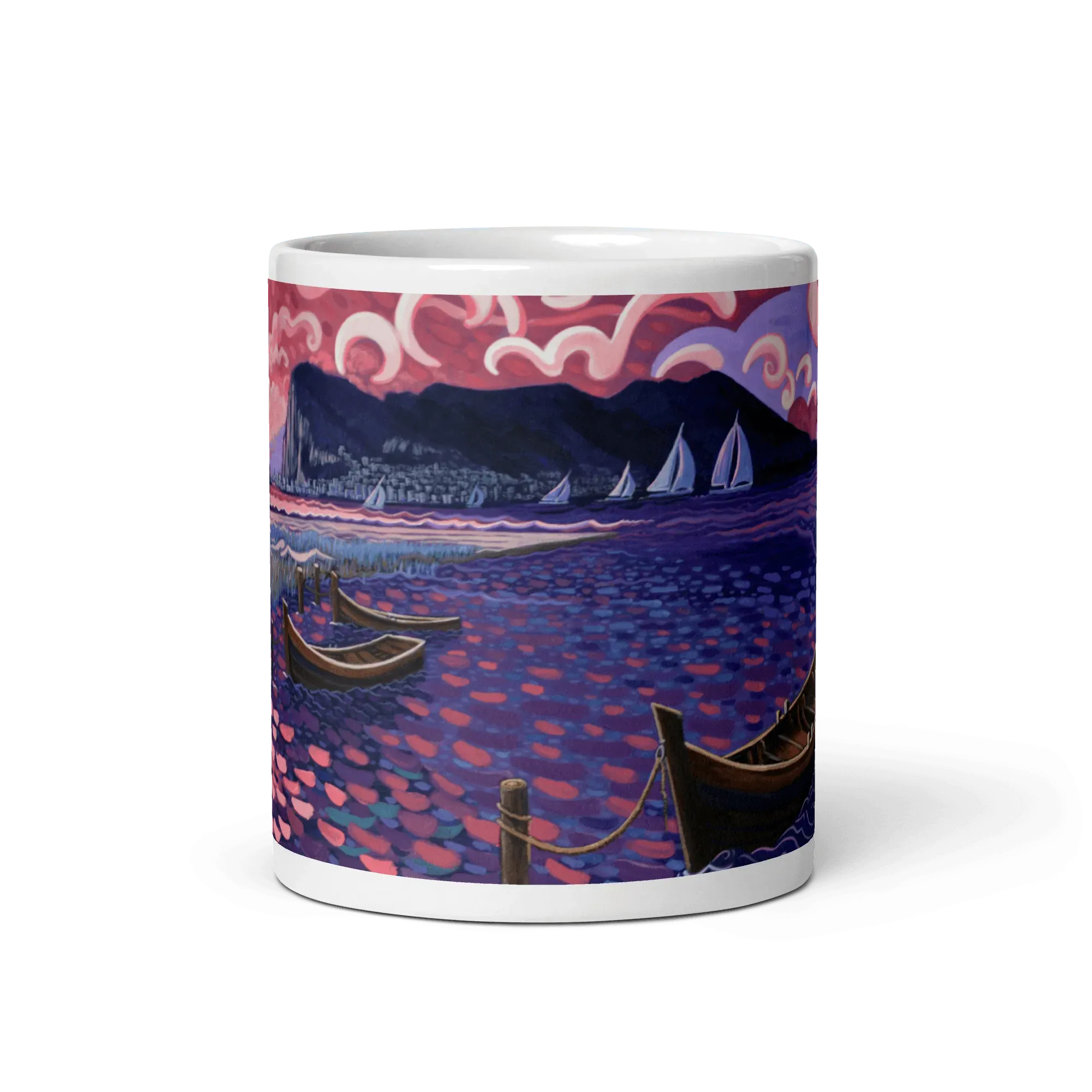 N60 - Rio Palmones marshes - Mug Panorama - Arte Caballero