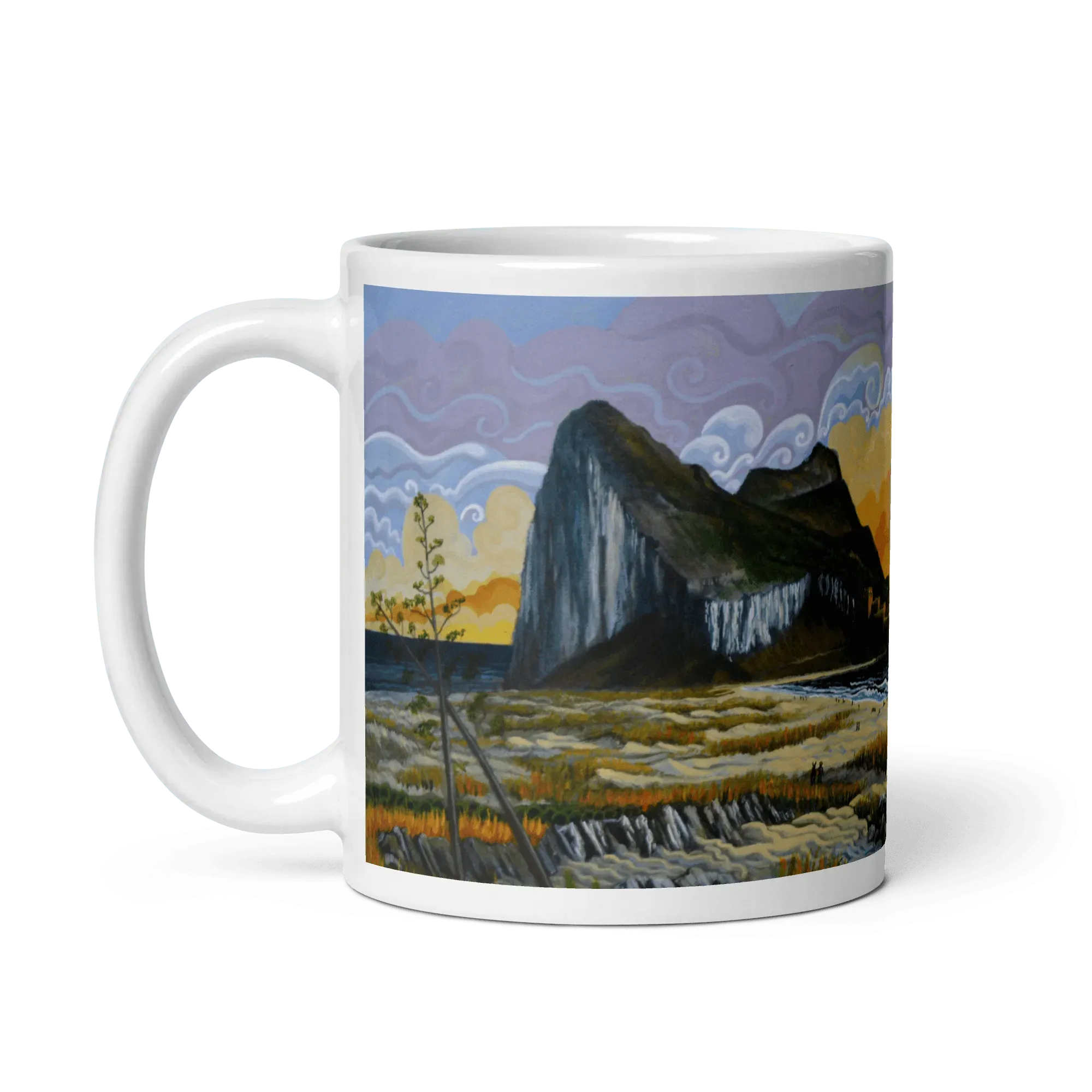 N63 - Gibraltar 1800 - Mug Panorama - Arte Caballero