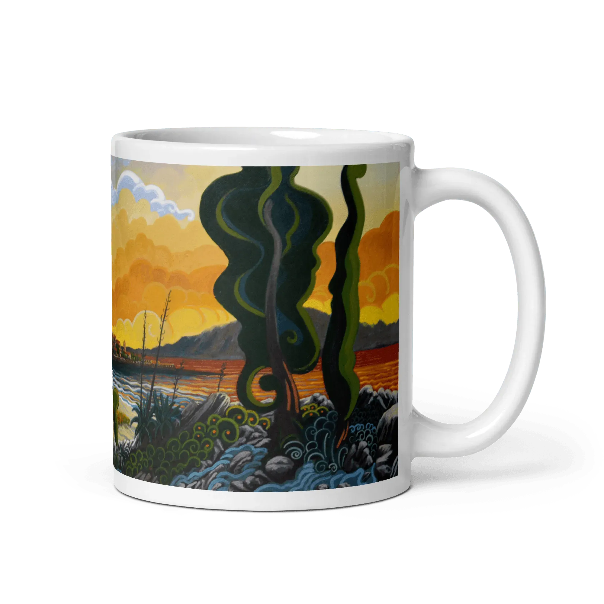 N63 - Gibraltar 1800 - Mug Panorama - Arte Caballero