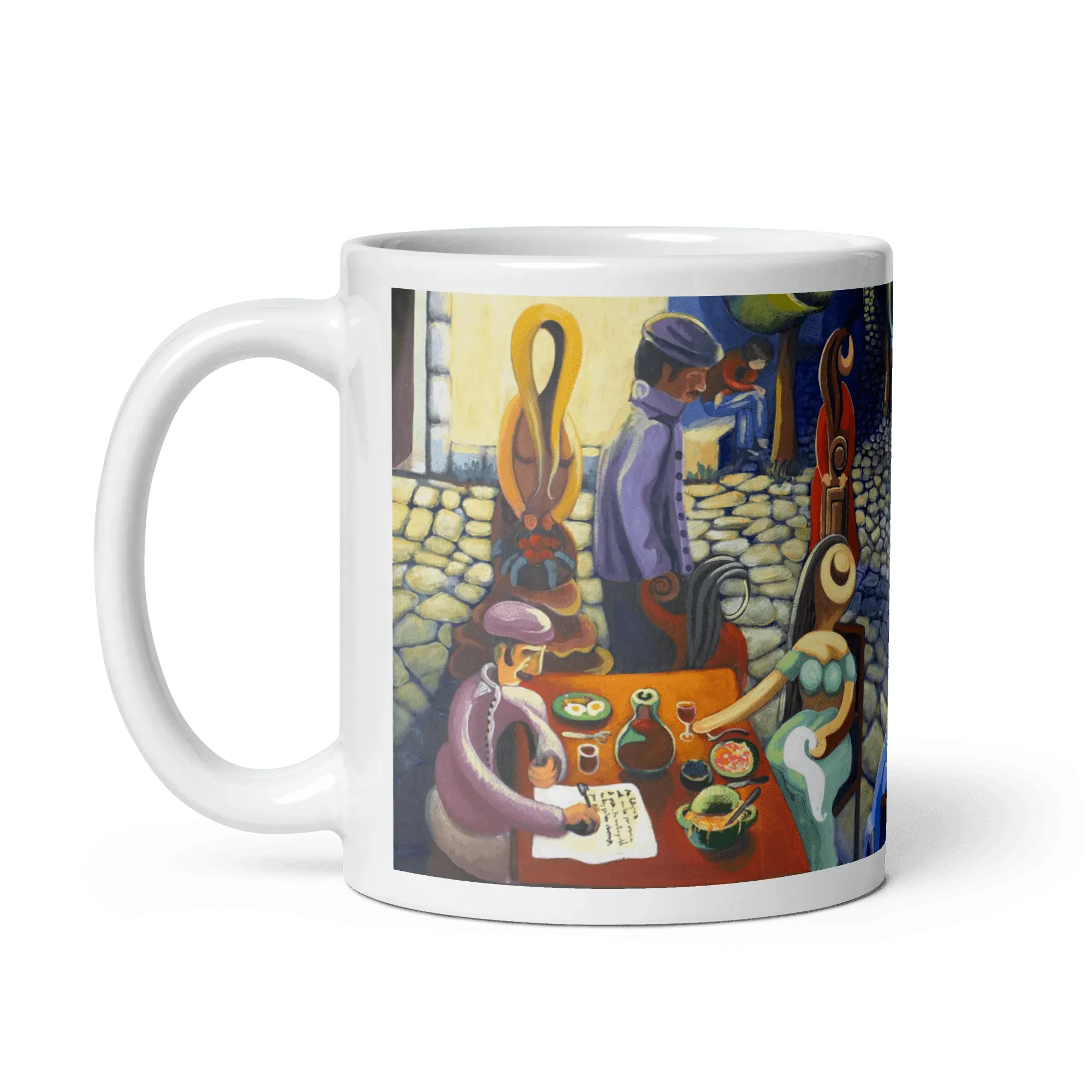 N69 - Night Melody - Mug Panorama - Arte Caballero