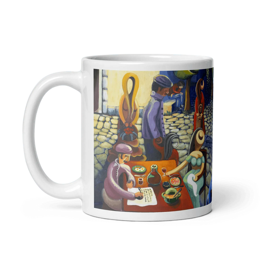 N69 - Night Melody - Mug Panorama - Arte Caballero