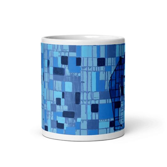 N81 - Golf - The Putt - Mug Panorama - Arte Caballero