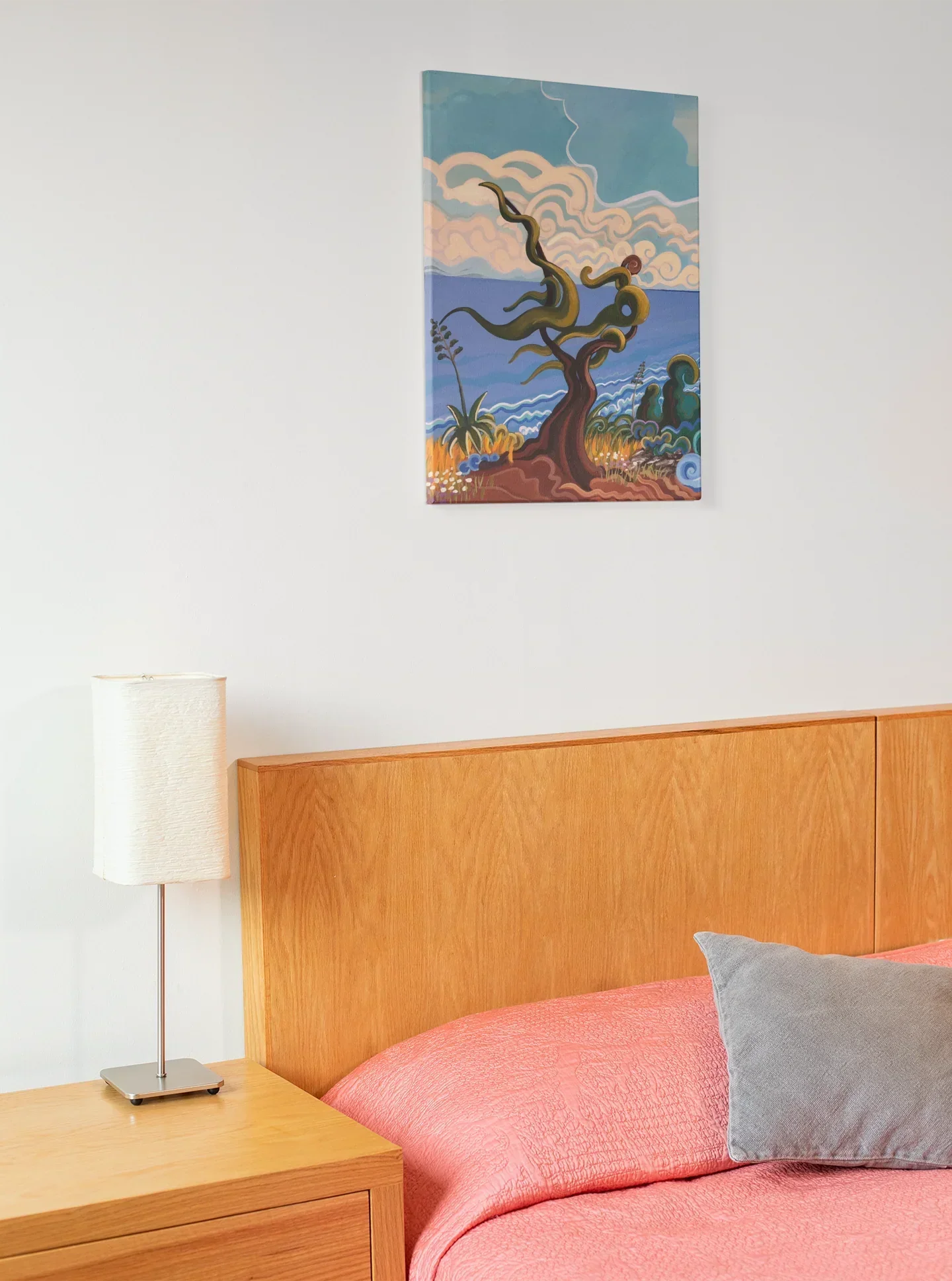 N25 -B - Wind des Poniente - (Westwind) - Quadrat & Hochformat - Leinwand