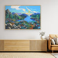 Load image into Gallery viewer, N202 - Noregian Dreamscape - Framed Canvas Art Print