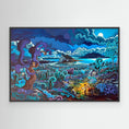 Load image into Gallery viewer, N15 - The Night Wanderer - Framed Canvas Art Print