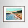 Cargar la imagen en la vista de la galería, N17 - The Cows of Bolonia - Framed Fine Art Paper Print