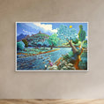 Load image into Gallery viewer, N1 -By the river, Jimena - Framed Canvas Art Print
