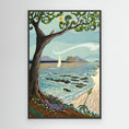 Charger l'image dans la visionneuse de la galerie, N236 - Las Playas de Estepona - Framed Canvas