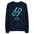 Загрузить изображение в просмотрщик галереи, LoP 13- Symbol large - Tarifa & LoP Text - Unisex eco sweatshirt