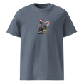 Загрузить изображение в просмотрщик галереи, 1eyeCat - Xmas Kandy Kat - Unisex organic cotton t-shirt
