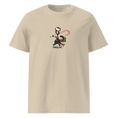 Загрузить изображение в просмотрщик галереи, 1eyeCat - Xmas Kandy Kat - Unisex organic cotton t-shirt