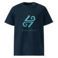 Загрузить изображение в просмотрщик галереи, LoP 2 - Symbol Large - LoP text front - Unisex organic cotton t-shirt