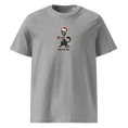 Загрузить изображение в просмотрщик галереи, 1eyeCat - Xmas Kitty stole- Unisex organic cotton t-shirt